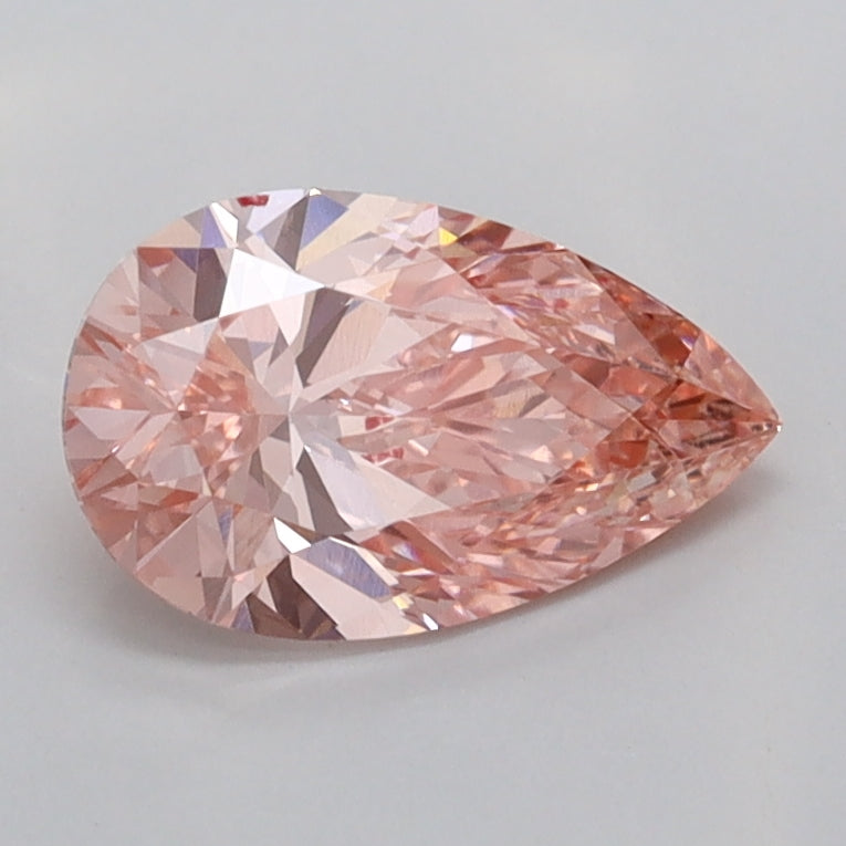 1.01 Carat Pear Shaped, Excellent Cut, VS1 Clarity, IGI Certified Lab Grown Diamond
