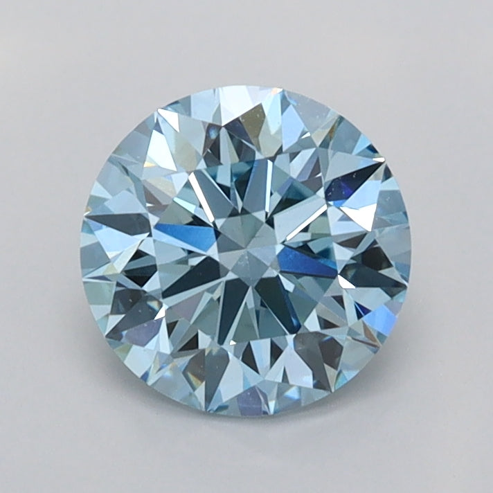 1.03 Carat Round Shaped, Ideal Cut, VS1 Clarity, IGI Certified Lab Grown Diamond