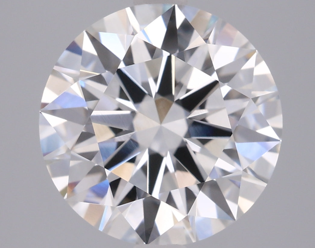 3.03 Carat Round Shaped, Ideal Cut, F Color, VVS2 Clarity, IGI Certified Lab Grown Diamond