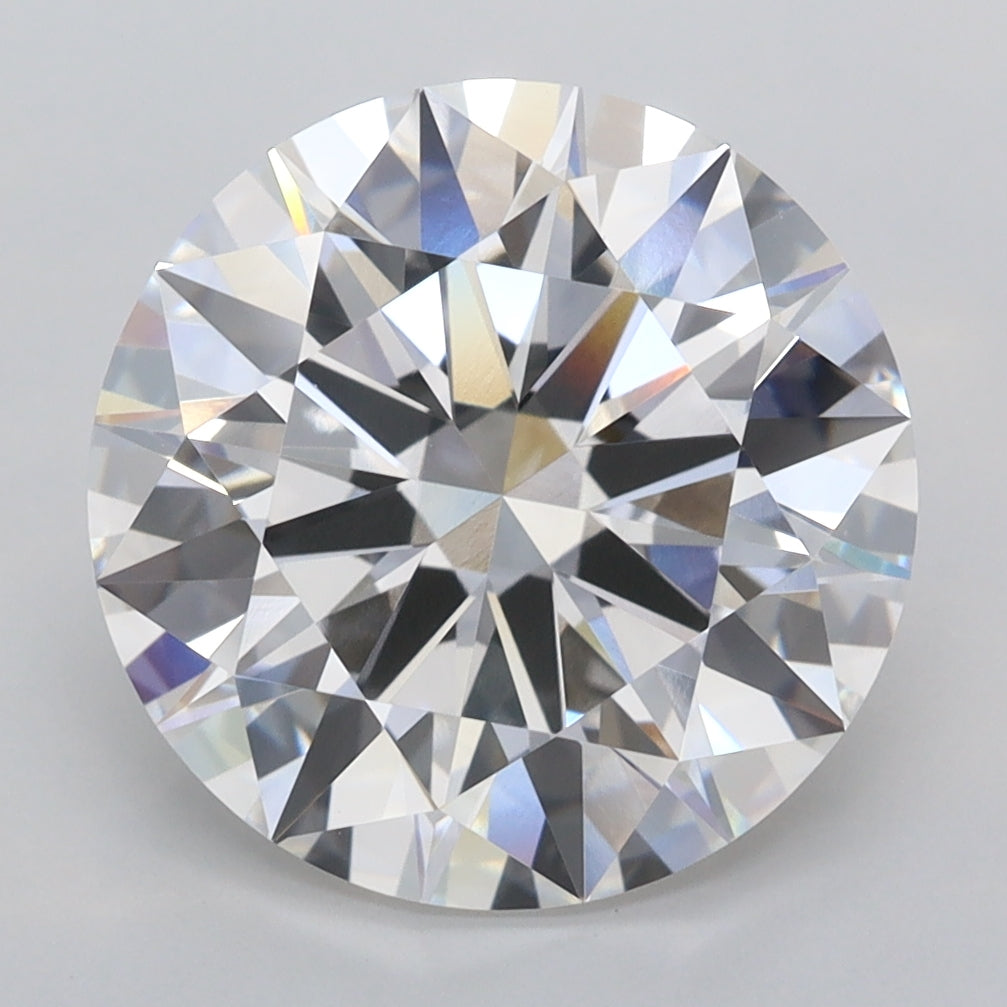 5.03 Carat Round Shaped, Ideal Cut, E Color, VVS1 Clarity, IGI Certified Lab Grown Diamond
