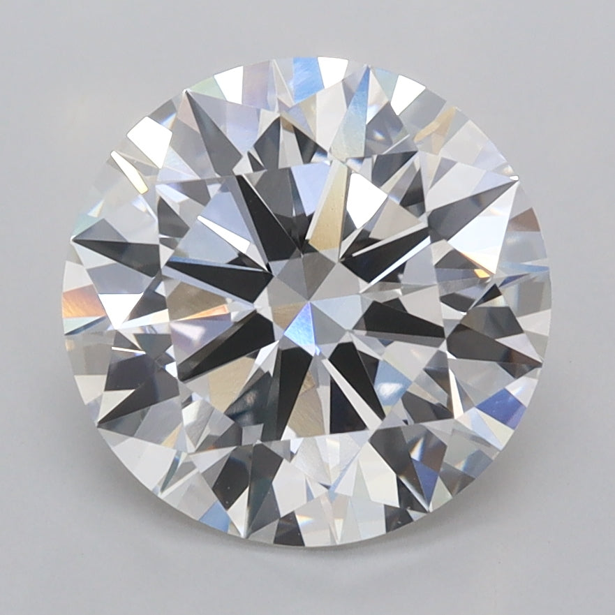 3.03 Carat Round Shaped, Ideal Cut, F Color, VVS1 Clarity, IGI Certified Lab Grown Diamond