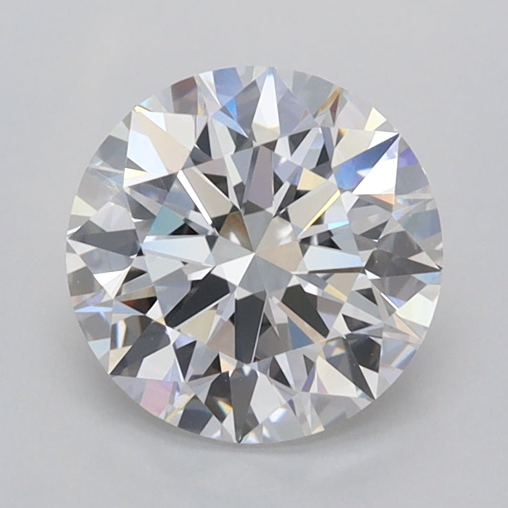 1.53 Carat Round Shaped, Ideal Cut, D Color, VVS1 Clarity, IGI Certified Lab Grown Diamond
