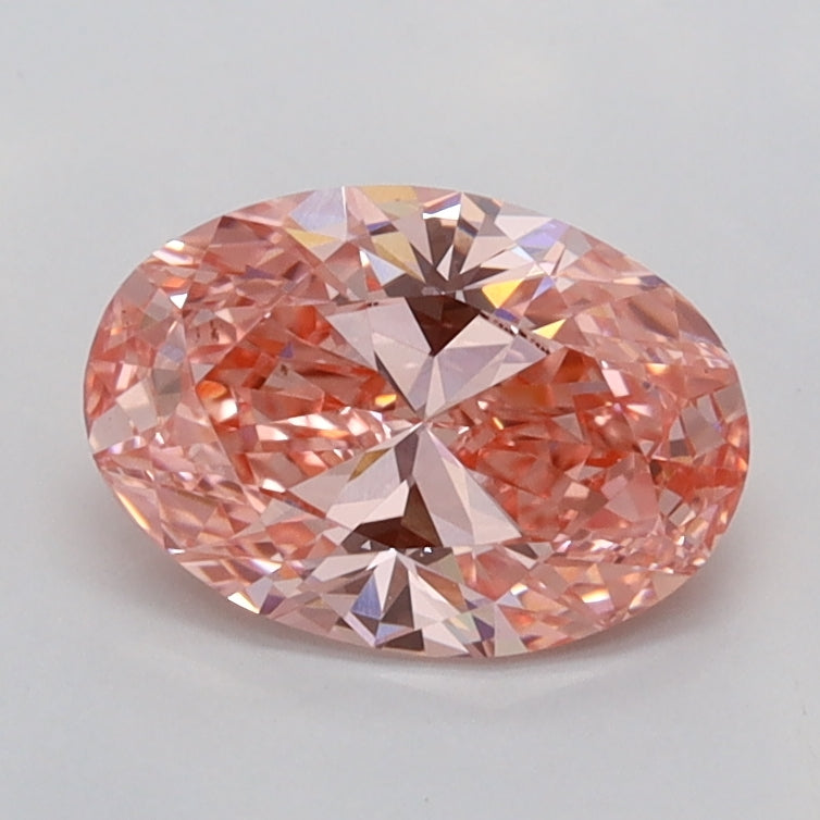 1.05 Carat Oval Shaped, Ideal Cut, VVS2 Clarity, IGI Certified Lab Grown Diamond