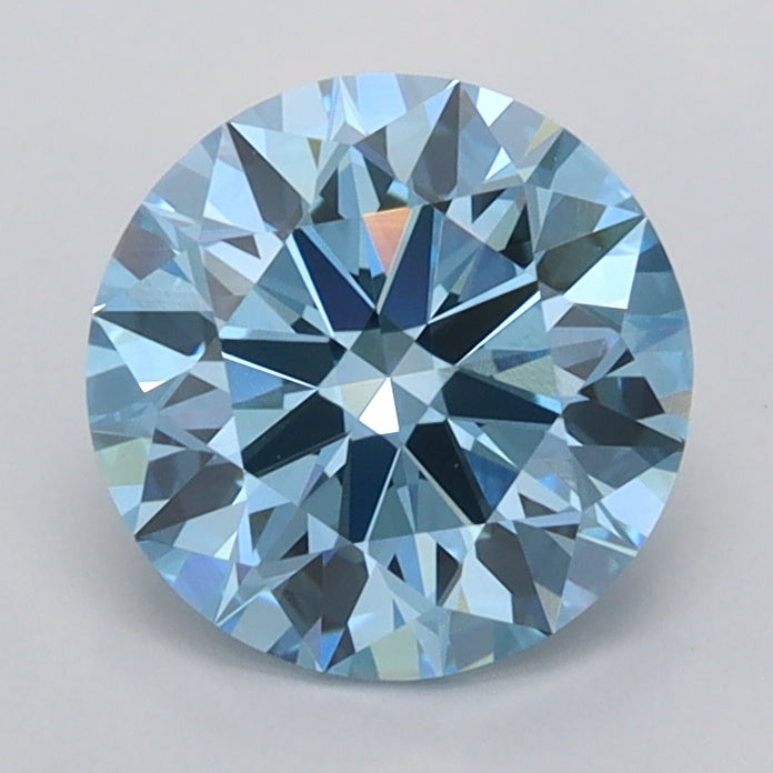 1.50 Carat Round Shaped, Ideal Cut, VVS2 Clarity, IGI Certified Lab Grown Diamond
