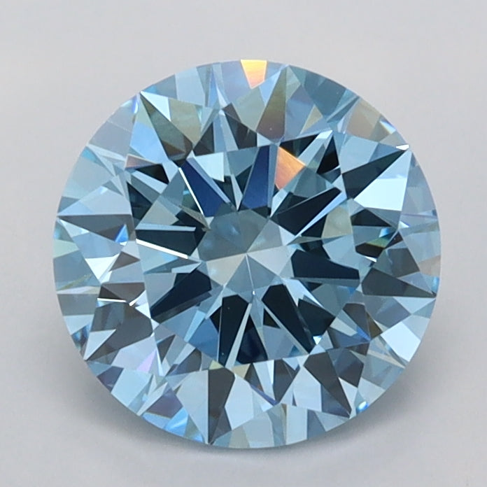 1.53 Carat Round Shaped, Ideal Cut, VVS1 Clarity, IGI Certified Lab Grown Diamond