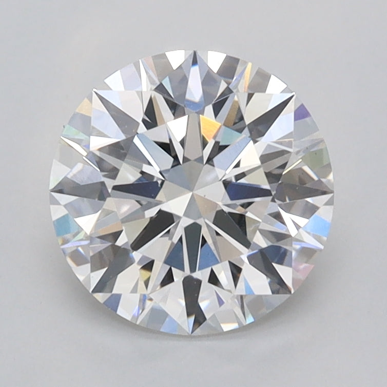 1.54 Carat Round Shaped, Ideal Cut, E Color, VVS2 Clarity, IGI Certified Lab Grown Diamond