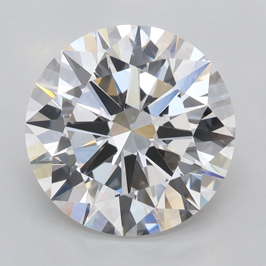 3.02 Carat Round Shaped, Excellent Cut, E Color, VVS2 Clarity, IGI Certified Lab Grown Diamond