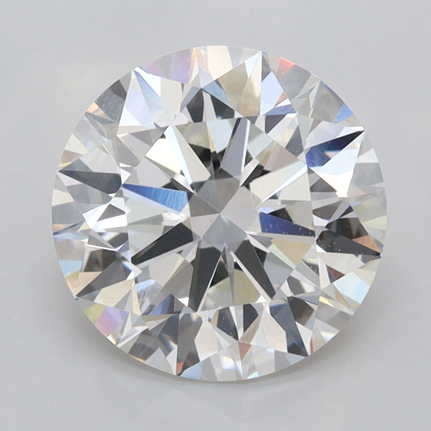 3.01 Carat Round Shaped, Excellent Cut, F Color, VVS2 Clarity, IGI Certified Lab Grown Diamond