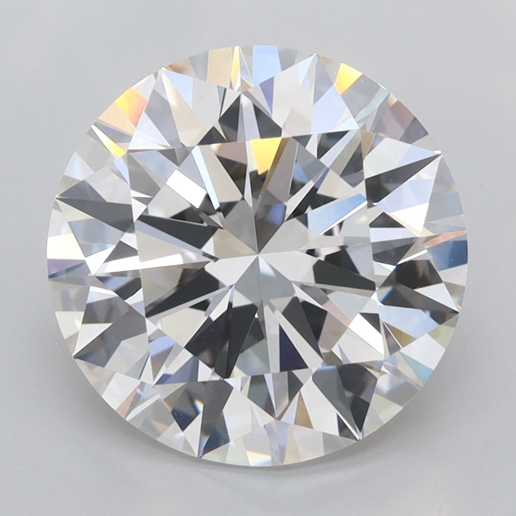 4.94 Carat Round Shaped, Ideal Cut, E Color, VVS2 Clarity, IGI Certified Lab Grown Diamond