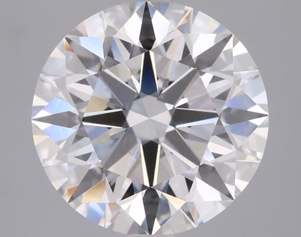 3.51 Carat Round Shaped, Ideal Cut, F Color, VVS2 Clarity, IGI Certified Lab Grown Diamond