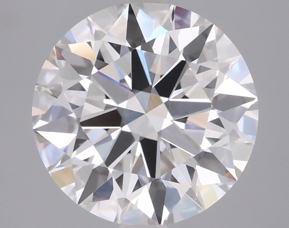 3.03 Carat Round Shaped, Ideal Cut, E Color, VVS2 Clarity, IGI Certified Lab Grown Diamond