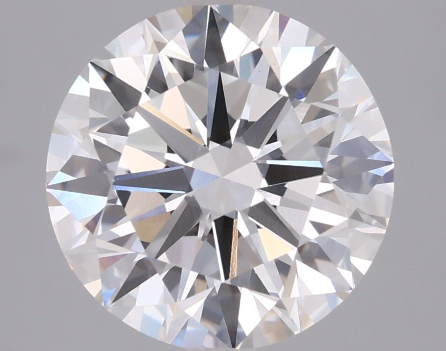 3.00 Carat Round Shaped, Excellent Cut, E Color, VVS2 Clarity, IGI Certified Lab Grown Diamond