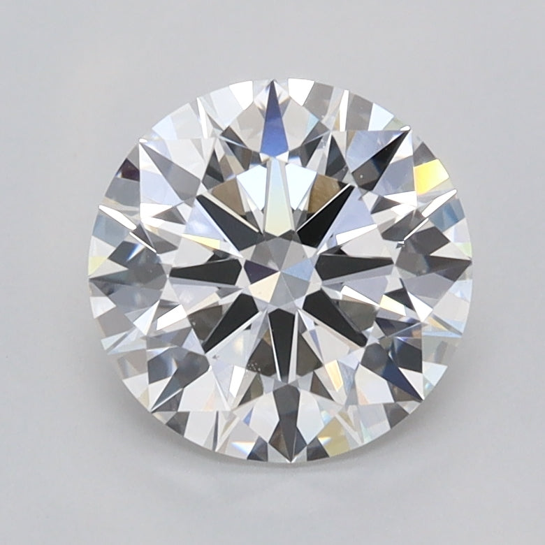 1.51 Carat Round Shaped, Ideal Cut, D Color, VVS1 Clarity, IGI Certified Lab Grown Diamond