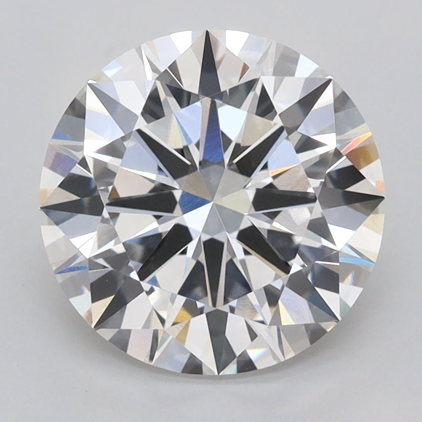 3.01 Carat Round Shaped, Ideal Cut, F Color, VVS2 Clarity, IGI Certified Lab Grown Diamond