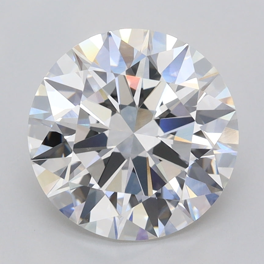 3.02 Carat Round Shaped, Ideal Cut, E Color, VVS2 Clarity, IGI Certified Lab Grown Diamond