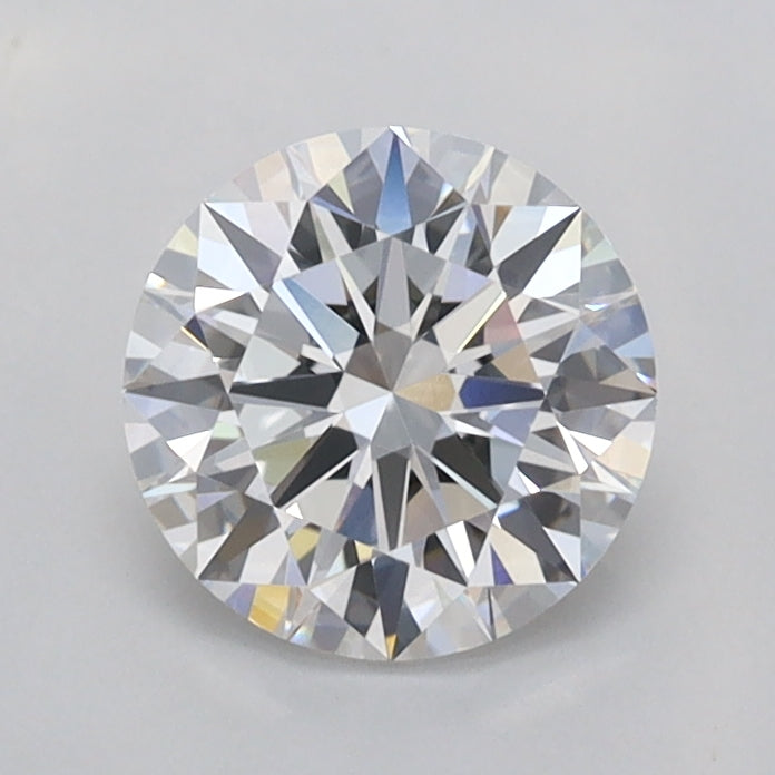 1.02 Carat Round Shaped, Ideal Cut, D Color, VVS1 Clarity, IGI Certified Lab Grown Diamond