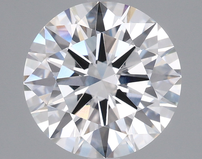 2.52 Carat Round Shaped, Ideal Cut, E Color, VVS2 Clarity, IGI Certified Lab Grown Diamond