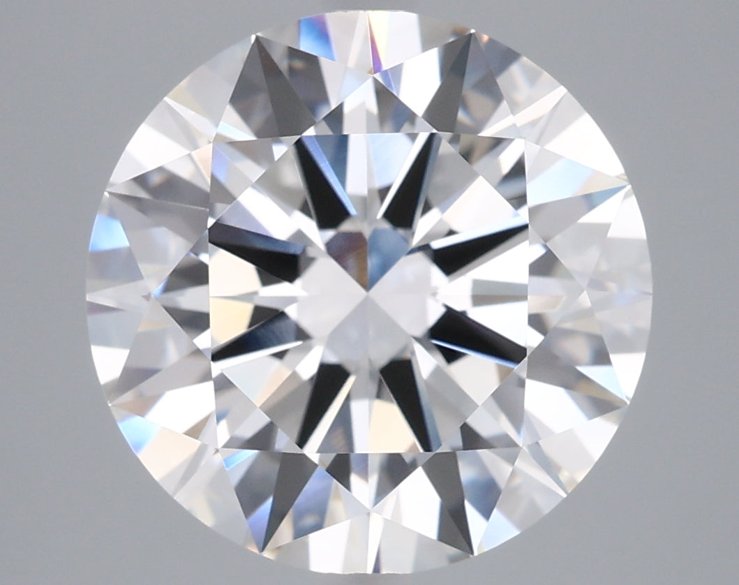 4.92 Carat Round Shaped, Excellent Cut, F Color, VVS2 Clarity, IGI Certified Lab Grown Diamond