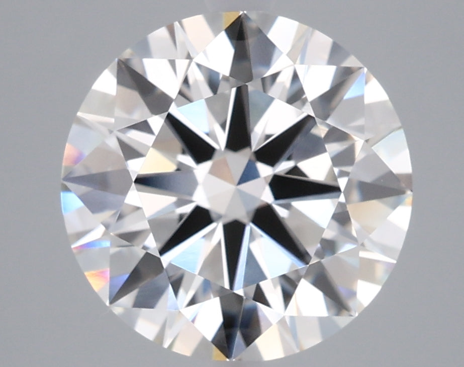 4.07 Carat Round Shaped, Ideal Cut, G Color, VVS2 Clarity, IGI Certified Lab Grown Diamond