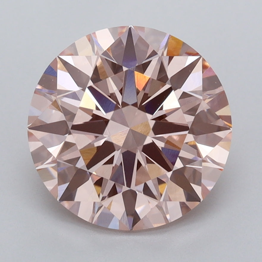 3.01 Carat Round Shaped, Ideal Cut, VVS1 Clarity, IGI Certified Lab Grown Diamond