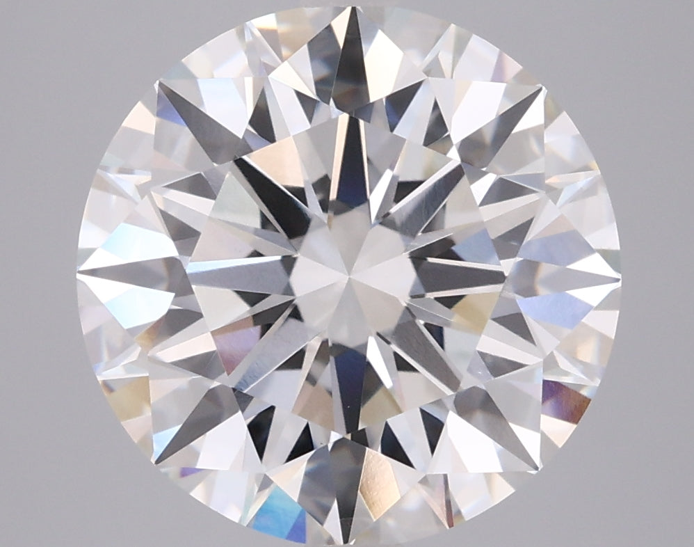 6.02 Carat Round Shaped, Ideal Cut, G Color, VVS2 Clarity, IGI Certified Lab Grown Diamond