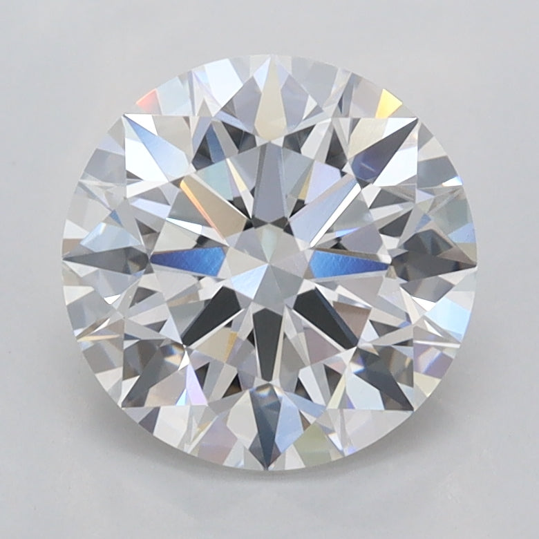 2.04 Carat Round Shaped, Ideal Cut, D Color, VVS2 Clarity, IGI Certified Lab Grown Diamond