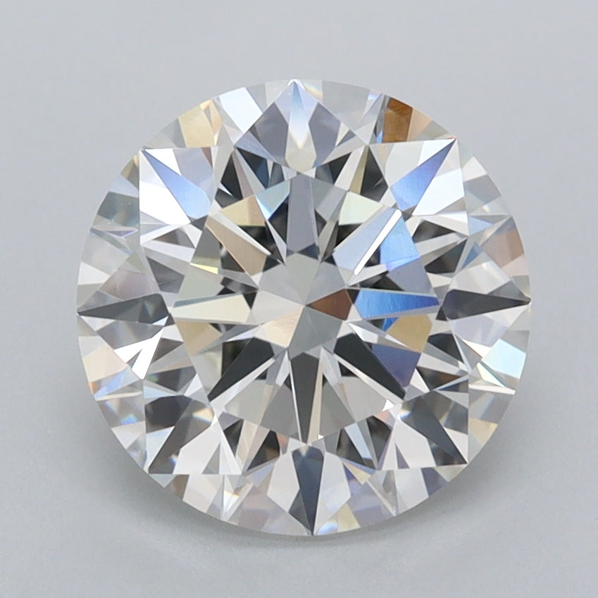 2.51 Carat Round Shaped, Ideal Cut, E Color, VVS2 Clarity, IGI Certified Lab Grown Diamond