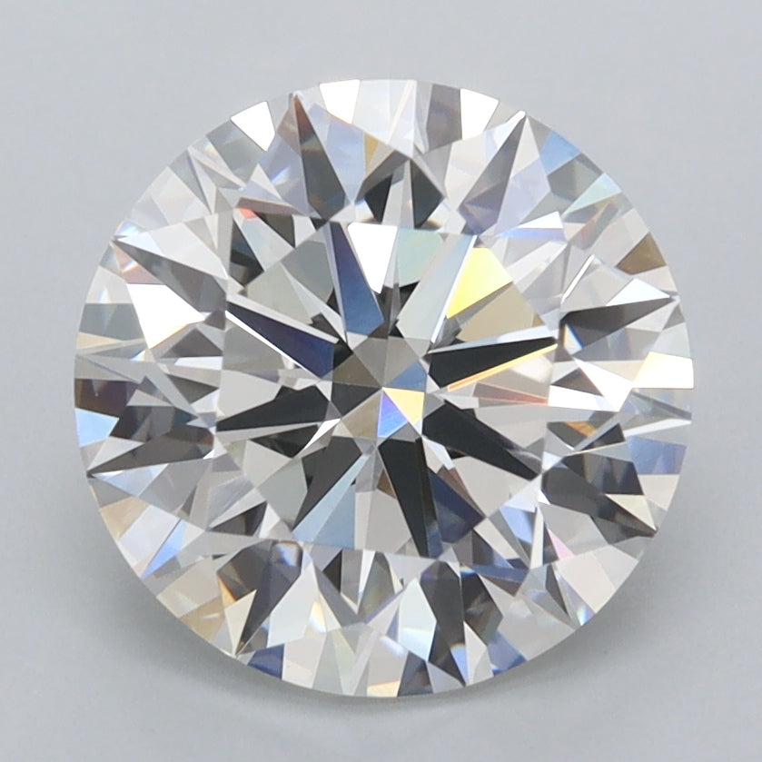 3.01 Carat Round Shaped, Ideal Cut, F Color, VVS2 Clarity, IGI Certified Lab Grown Diamond