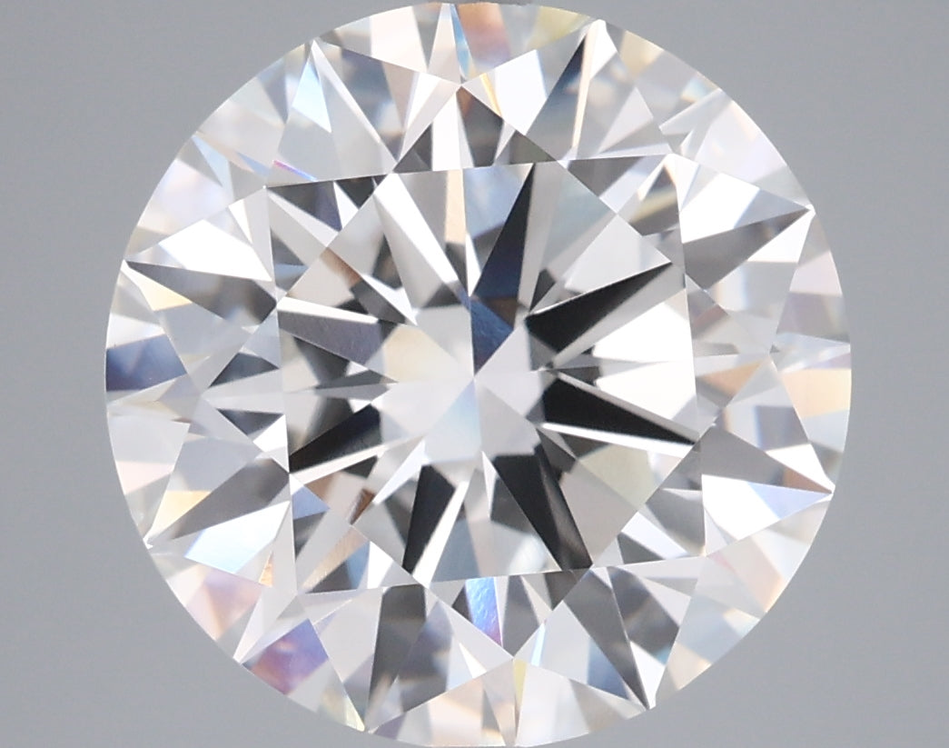 7.07 Carat Round Shaped, Ideal Cut, F Color, VVS2 Clarity, IGI Certified Lab Grown Diamond