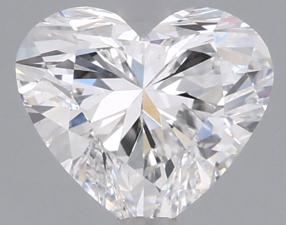 1.03 Carat Heart Shaped, Ideal Cut, E Color, VVS2 Clarity, IGI Certified Lab Grown Diamond