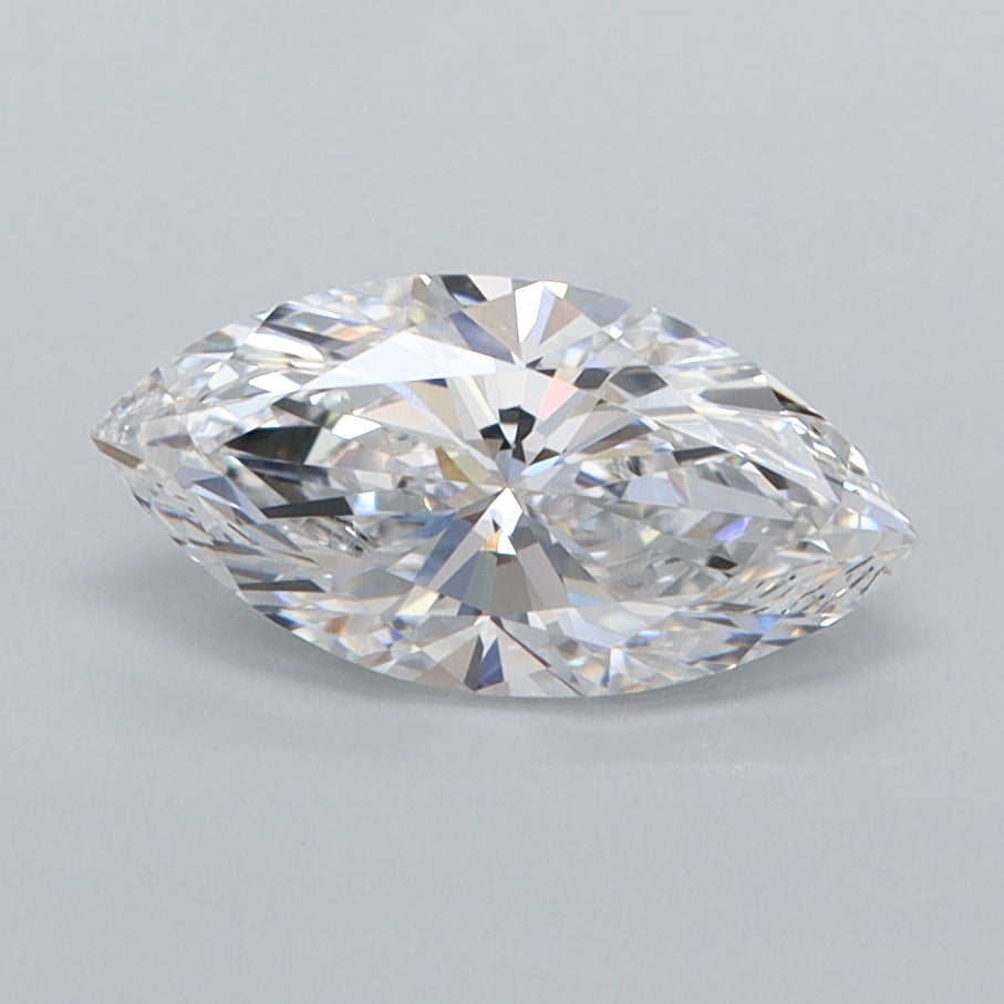 1.00 Carat Marquise Shaped, Ideal Cut, D Color, VVS1 Clarity, IGI Certified Lab Grown Diamond