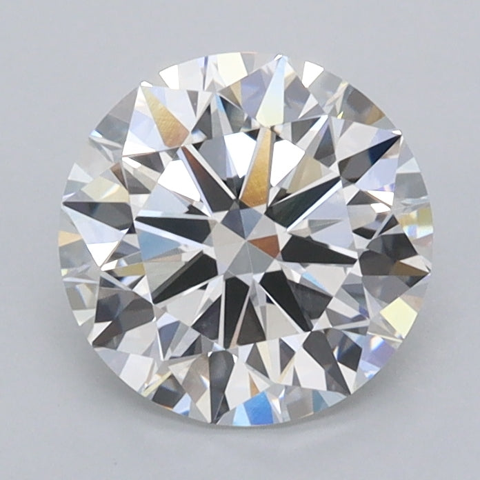 1.54 Carat Round Shaped, Ideal Cut, E Color, VVS2 Clarity, IGI Certified Lab Grown Diamond