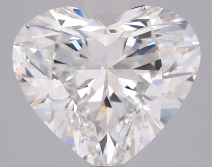 2.50 Carat Heart Shaped, Ideal Cut, F Color, VVS1 Clarity, IGI Certified Lab Grown Diamond