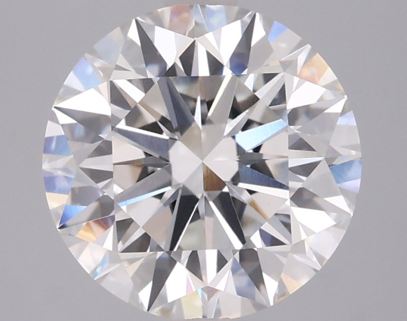 3.03 Carat Round Shaped, Ideal Cut, F Color, VVS2 Clarity, IGI Certified Lab Grown Diamond