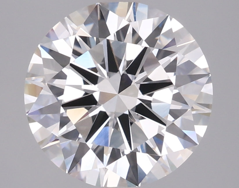 3.01 Carat Round Shaped, Excellent Cut, E Color, VVS2 Clarity, IGI Certified Lab Grown Diamond