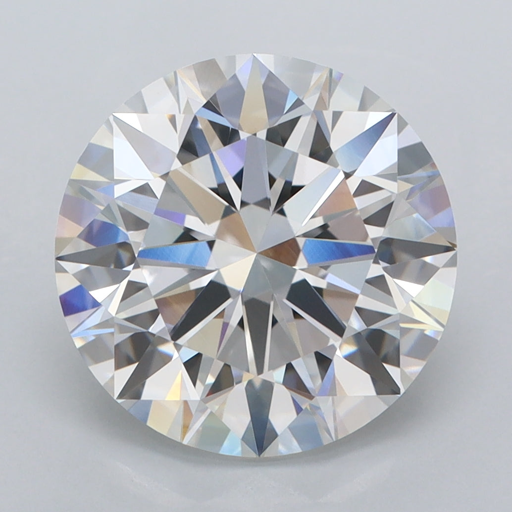 5.06 Carat Round Shaped, Ideal Cut, E Color, VVS1 Clarity, IGI Certified Lab Grown Diamond