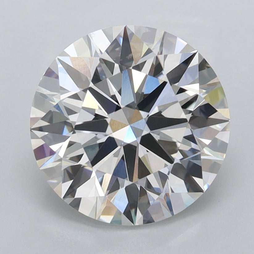 2.53 Carat Round Shaped, Ideal Cut, F Color, VVS1 Clarity, IGI Certified Lab Grown Diamond