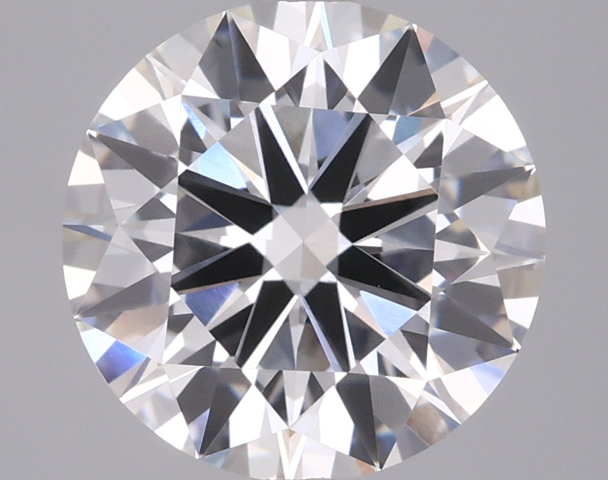 2.96 Carat Round Shaped, Ideal Cut, E Color, VVS2 Clarity, IGI Certified Lab Grown Diamond