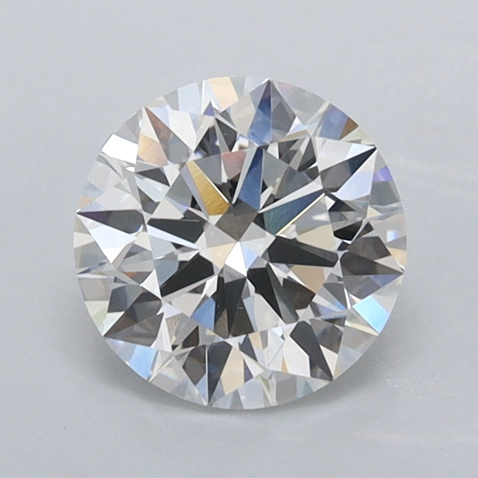 1.53 Carat Round Shaped, Ideal Cut, D Color, VVS1 Clarity, IGI Certified Lab Grown Diamond