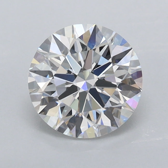 1.08 Carat Round Shaped, Ideal Cut, D Color, VVS2 Clarity, IGI Certified Lab Grown Diamond
