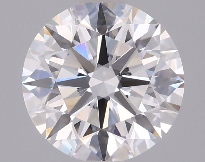 1.54 Carat Round Shaped, Ideal Cut, D Color, VVS2 Clarity, IGI Certified Lab Grown Diamond