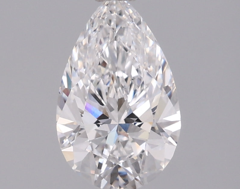 1.02 Carat Pear Shaped, Ideal Cut, D Color, VVS2 Clarity, IGI Certified Lab Grown Diamond