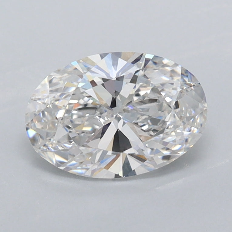 1.01 Carat Oval Shaped, Ideal Cut, D Color, VVS1 Clarity, IGI Certified Lab Grown Diamond