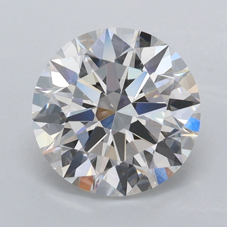 1.51 Carat Round Shaped, Ideal Cut, E Color, VVS2 Clarity, IGI Certified Lab Grown Diamond