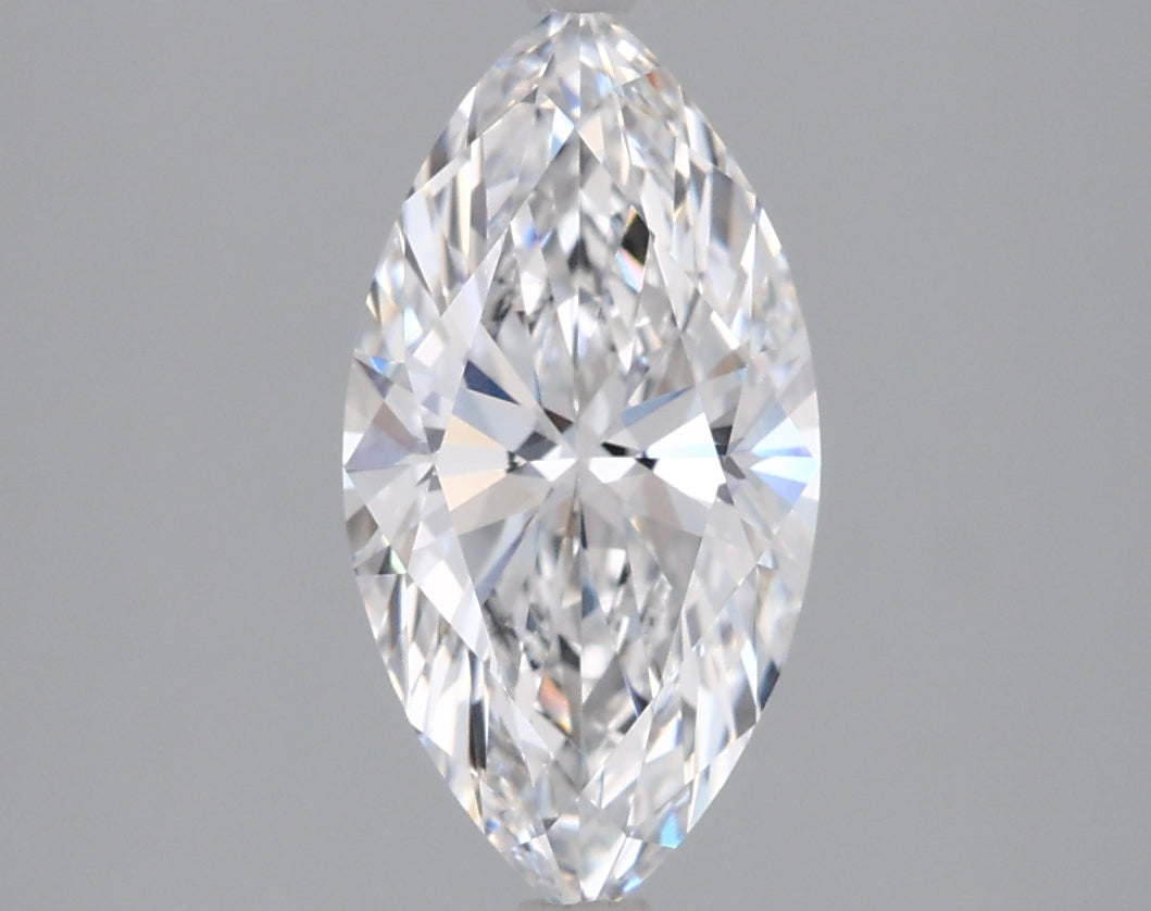 1.52 Carat Marquise Shaped, Ideal Cut, E Color, VVS1 Clarity, IGI Certified Lab Grown Diamond