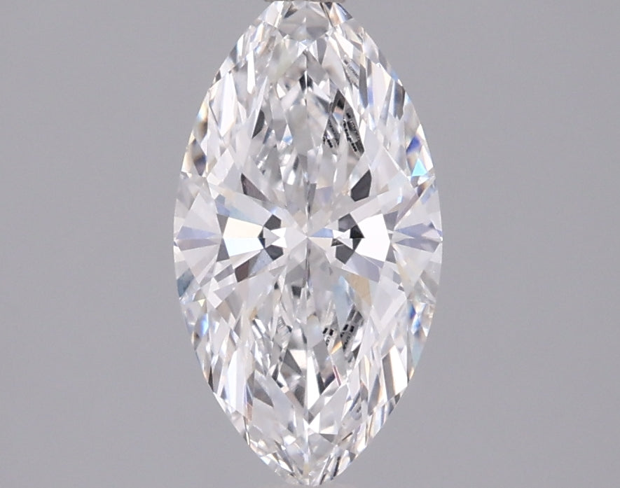 1.03 Carat Marquise Shaped, Ideal Cut, D Color, VVS2 Clarity, IGI Certified Lab Grown Diamond