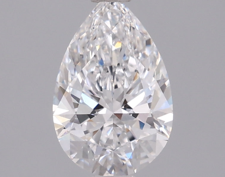1.01 Carat Pear Shaped, Ideal Cut, D Color, VVS2 Clarity, IGI Certified Lab Grown Diamond