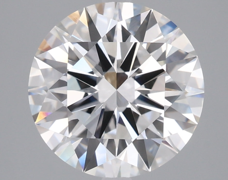 2.97 Carat Round Shaped, Ideal Cut, F Color, VVS2 Clarity, IGI Certified Lab Grown Diamond