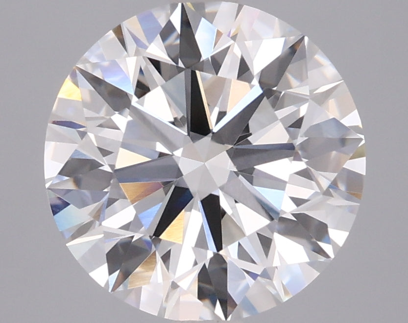 3.02 Carat Round Shaped, Ideal Cut, E Color, VVS2 Clarity, IGI Certified Lab Grown Diamond