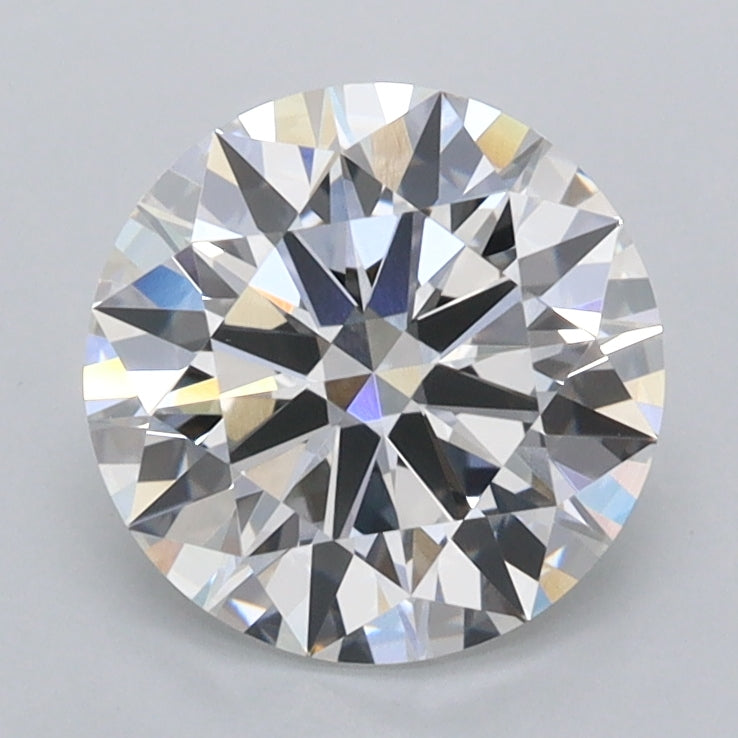 1.79 Carat Round Shaped, Ideal Cut, E Color, FL Clarity, IGI Certified Lab Grown Diamond